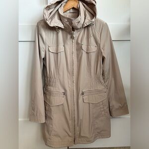 Laundry by Shelli Segal Khaki Rain Jacket